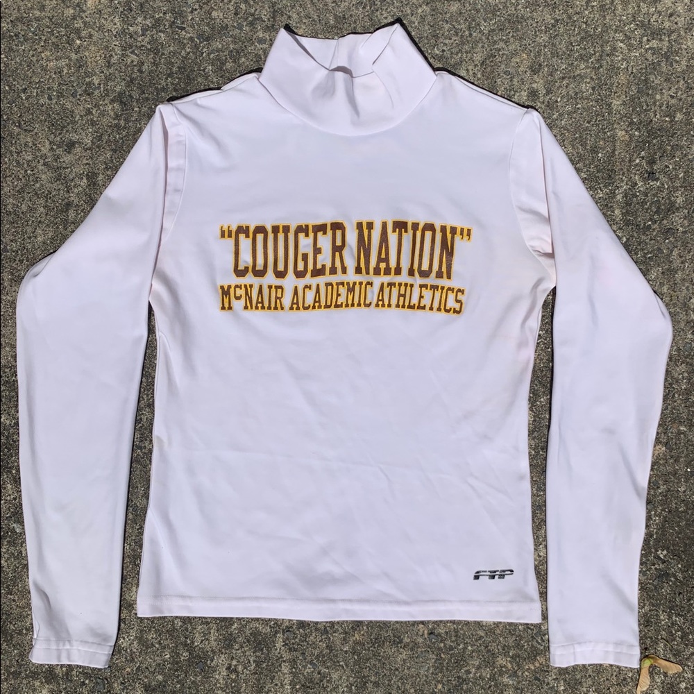 WHITE COMPRESSION SHIRT LONG SLEEVE